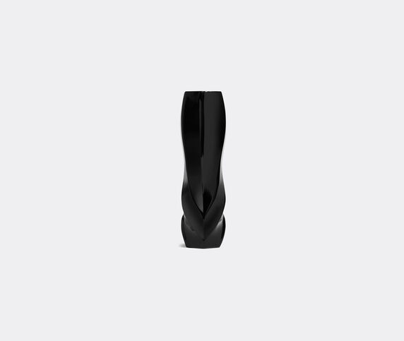 Zaha Hadid Design 'Braid' vase, medium, black  ZAHA20BRA468BLK