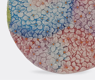 Les-Ottomans 'Ortensie' dessert plate, set of two MULTICOLOUR OTTO23ORT742MUL