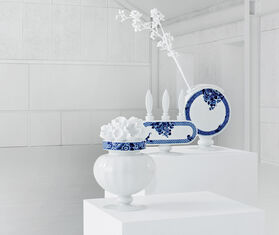 Vista Alegre 'Blue Ming' candleholder MULTICOLOUR VIAL20CAN300BLU