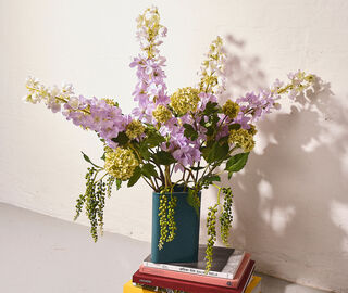 Flowerism&nbsp;Studio 'Delphinium and Hydrangea Mix' bouquet, set of twelve, multicolor MULTICOLOUR FLOW26MIX305MUL