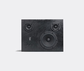 Transparent &#39;Steel Speaker&#39;, black BLACK TRAN23STE115BLK