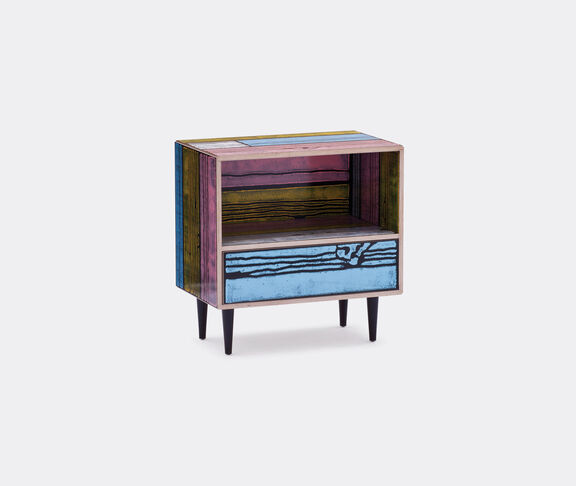Established & Sons 'Wrongwoods' night table, pink and blue Pink, blue ${masterID}