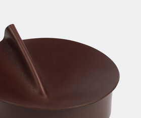 Uniqka &#39;Rotonda&#39; box, small, dark brown BROWN UNIQ24ROT457BRW