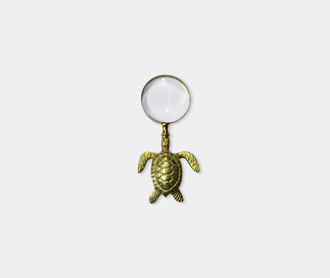 Les-Ottomans 'Turtle' magnifying glass, gold MULTICOLOUR OTTO26MAG136MUL