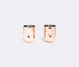 Tom Dixon 'Plum' Moscow mule mugs, set of two COPPER TODI16PLU297BRW