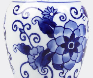 &amp;k Amsterdam 'Dutch Delight' vase, set of three, blue BLUE AMST25VAS977BLU