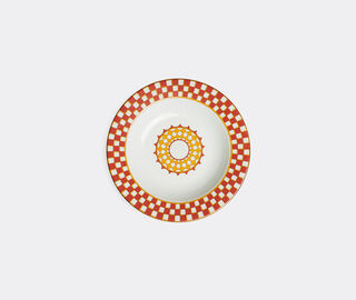 La DoubleJ 'Apollo' soup plate, set of two, multicolor MULTICOLOUR LADJ24APO427MUL