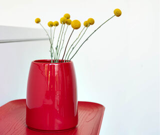 Sch&ouml;nbuch 'Carla' vase, small RED SCHO22CAR151RED