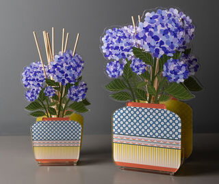 VESTA 'Aurora' diffuser, small, orthensia blue BLUE VEST25AUR152BLU