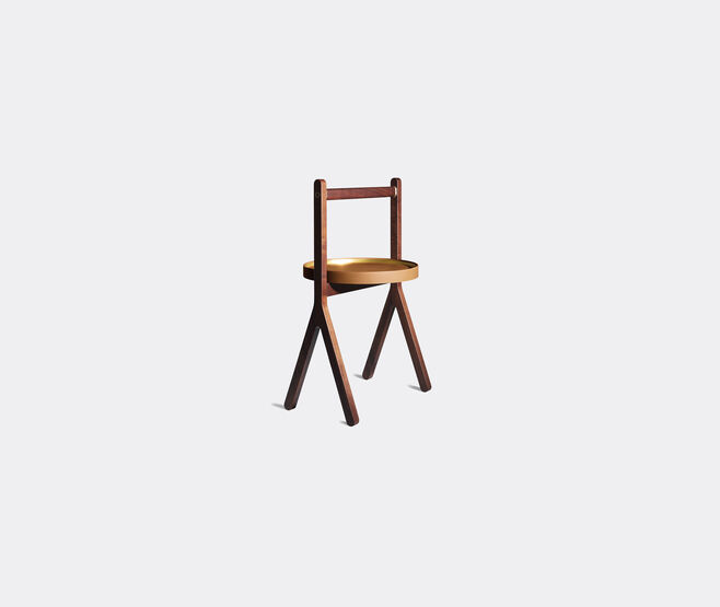 Poltrona Frau 'Ren' side table LIGHT BROWN POFR20REN942BRW