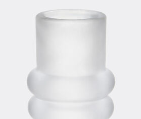 Tom Dixon 'Press' stem vase, small, frosted WHITE TODI26PRE727WHI