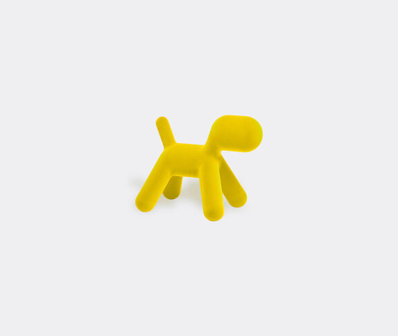 Magis 'Puppy', small, flocked yellow undefined ${masterID}