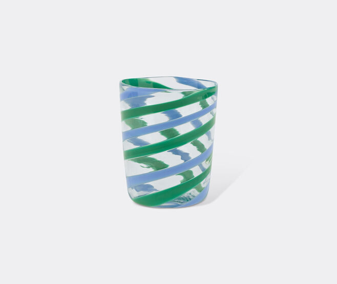 Lisa Corti 'Pervinch' glass, light blue and green MULTICOLOUR LICO26GLA612LIL