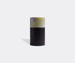 Bloc studios 'Sunnei' wine glass, Nero Marquina and Verde Giada BLACK BLOC22SUN333BLK