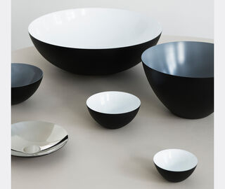 Normann Copenhagen 'Krenit' bowl, S, white WHITE NOCO19KRE262WHI