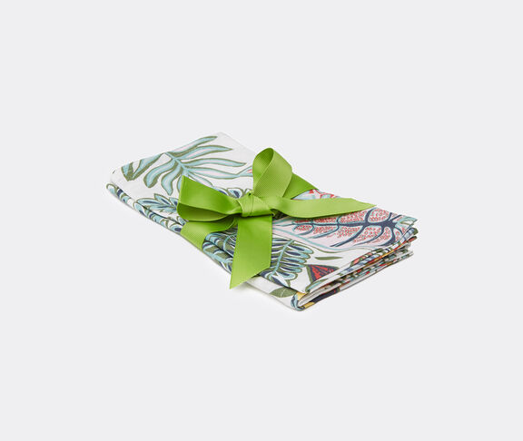 La DoubleJ 'Botanical' napkin, set of two MULTICOLOUR LADJ22LAR679MUL