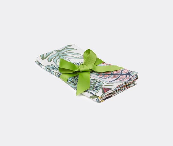 La DoubleJ 'Botanical' napkin, set of two Multicolor ${masterID}