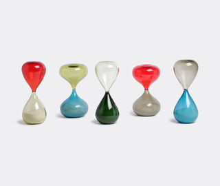 Venini 'Clessidra' hourglass MULTICOLOUR VENI15CLE604GRN