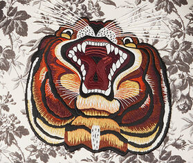 Gucci &#39;Francesina&#39; chair, black MULTICOLOUR GUCC20FRA910BLK