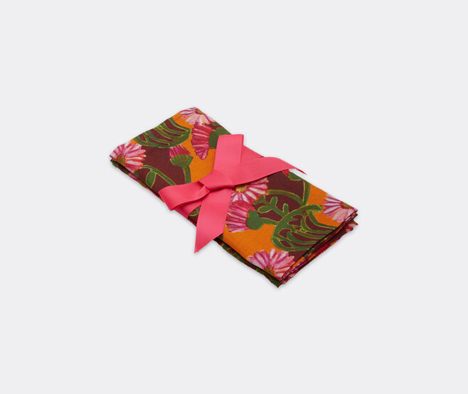 La DoubleJ 'Como Gerber' large napkin, set of two MULTICOLOUR LADJ23LAR897MUL