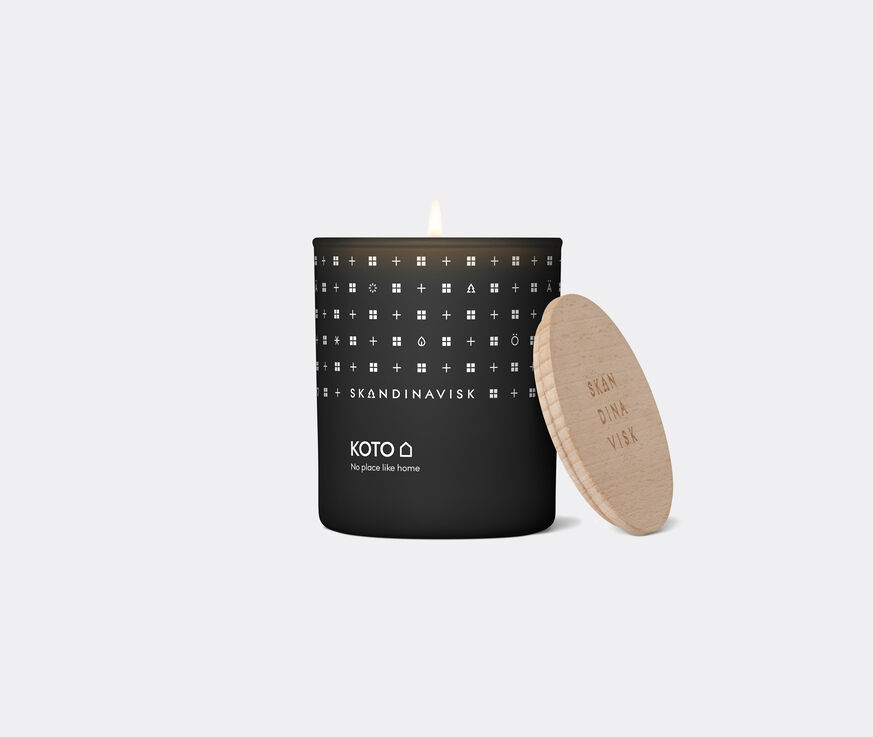 Skandinavisk 'Koto' scented candle with lid  SKAN20KOT069BLK