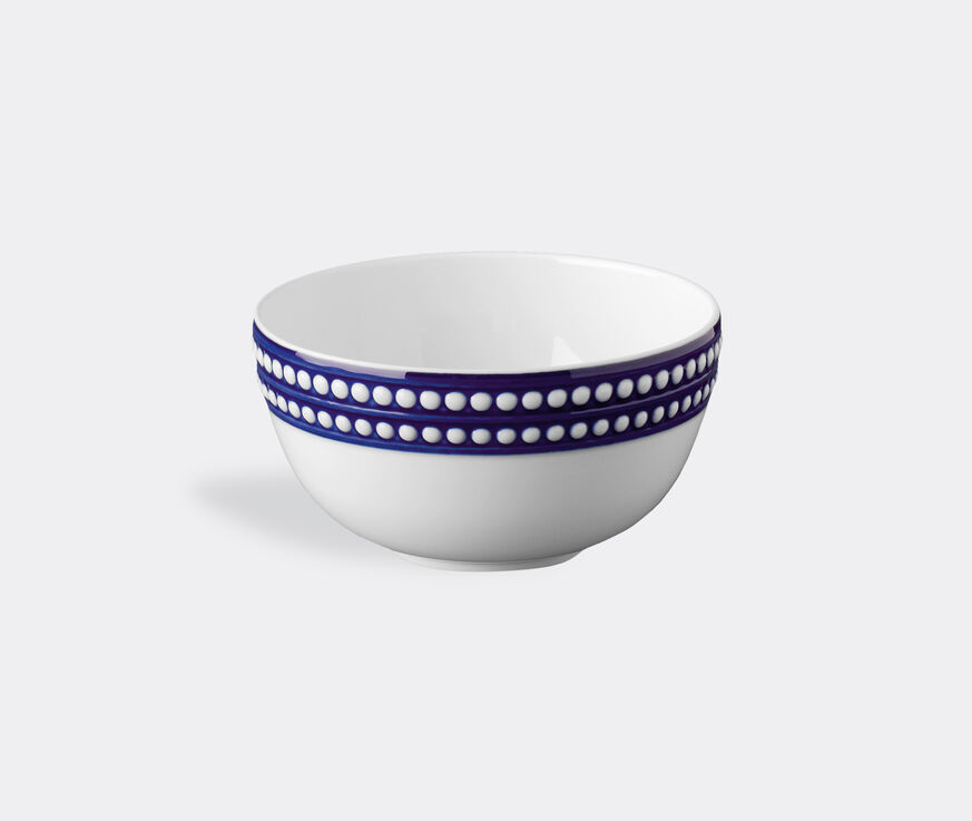 L'Objet 'Perlee' cereal bowl, blue Blue LOBJ23PER629BLU