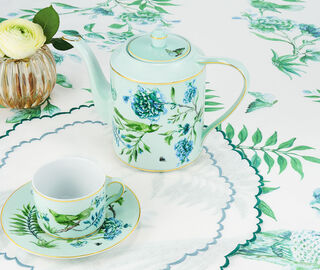 Aquazzura Casa 'Secret Garden' teapot GREEN AQUA23SEC278GRN