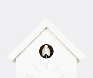 Magis 'Cu-Clock' wall clock, white WHITE MAGI21CUC788WHI