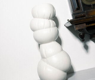 Completedworks 'Squish Squash' tall vase WHITE COWO22SQU156WHI