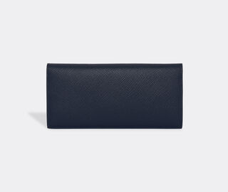 Smythson 'Panama' slim coal wallet, navy BLUE SMYT22PAN642BLU