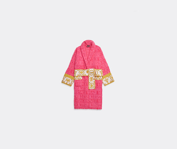 Versace 'I Love Baroque' bathrobe, pink