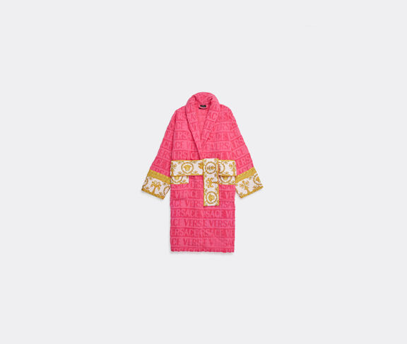 Versace 'I Love Baroque' bathrobe, pink Pink ${masterID}