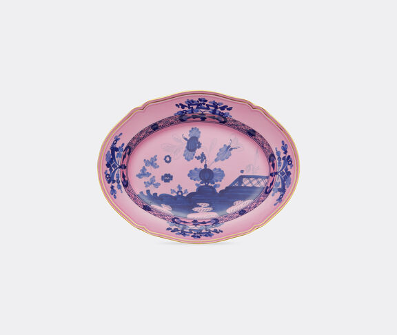 Ginori 1735 'Oriente Italiano' oval platter Azalea ${masterID}