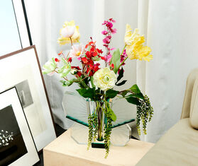 Flowerism&nbsp;Studio 'Yellow Tulip Mix' bouquet, set of ten, multicolor MULTICOLOUR FLOW26YEL241YEL