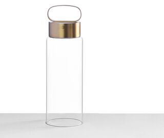 Ichendorf Milano 'Andon' lamp, gold and aluminum TRANSPARENT ICMI23AND836TRA