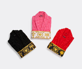 Versace 'I Love Baroque' bathrobe, black BLACK VERS22BAT011BLK