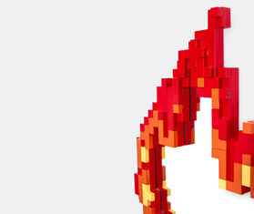 Seletti &#39;Flame&#39; mirror, clear TRANSPARENT SELE25PIX909TRA