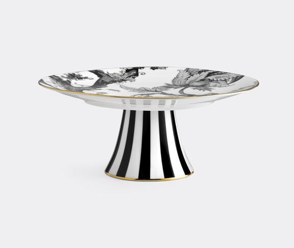 Simone Guidarelli Home 'Secret Garden' cake stand, black and white undefined ${masterID}