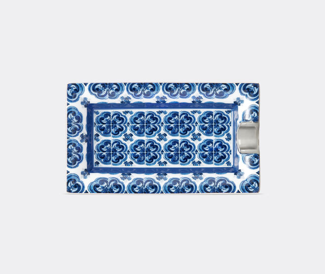 Dolce&Gabbana Casa 'Blu Mediterraneo' ashtray, rectangular MULTICOLOUR DGCA22POR354MUL