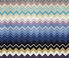 Missoni 'Giacomo' towels, set of two, blue Blue Multicolor MIHO20GIA312MUL