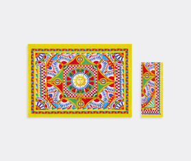 Dolce&amp;Gabbana Casa 'Carretto Siciliano' linen placemat and napkin set MULTICOLOUR DGCA22SET634MUL