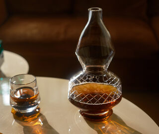 Reflections Copenhagen 'Majesty Flacon' decanter, amber, clear and dark grey MULTICOLOUR REFL25MAJ213MUL