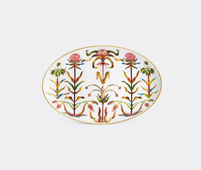 L'Objet 'Grand Tour' oval platter, multicolor MULTICOLOUR LOBJ26GRA142MUL