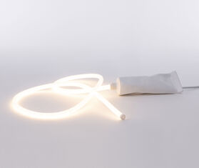 Seletti &#39;Toothpasteglow&#39; lamp, US plug WHITE SELE22RES549WHI