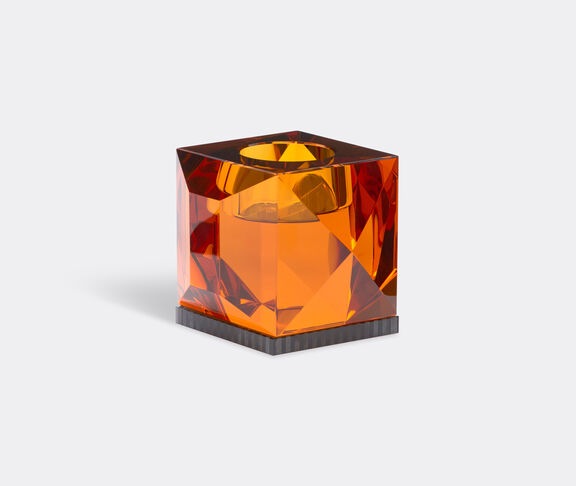 Reflections Copenhagen 'Ophelia' tealight holder, amber amber, black ${masterID}