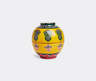 La DoubleJ 'Pineapple Giallo Bubble' vase YELLOW LADJ20BUB455MUL