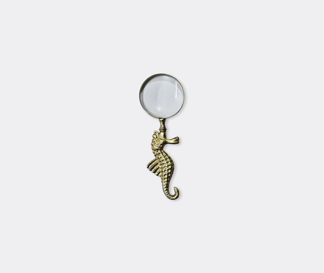 Les-Ottomans 'Seahorse' magnifying glass, gold MULTICOLOUR OTTO26MAG143MUL