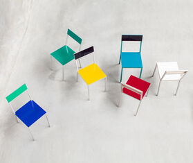 Valerie_objects 'Alu' chair MULTICOLOUR VAOB17ALU349BUR