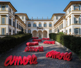 Slide &#39;Amore&#39; bench RED SLID20AMO492RED