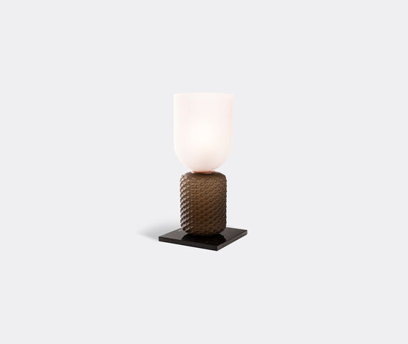 Cassina 'Ficupala' Table lamp, black and pink, UK plug